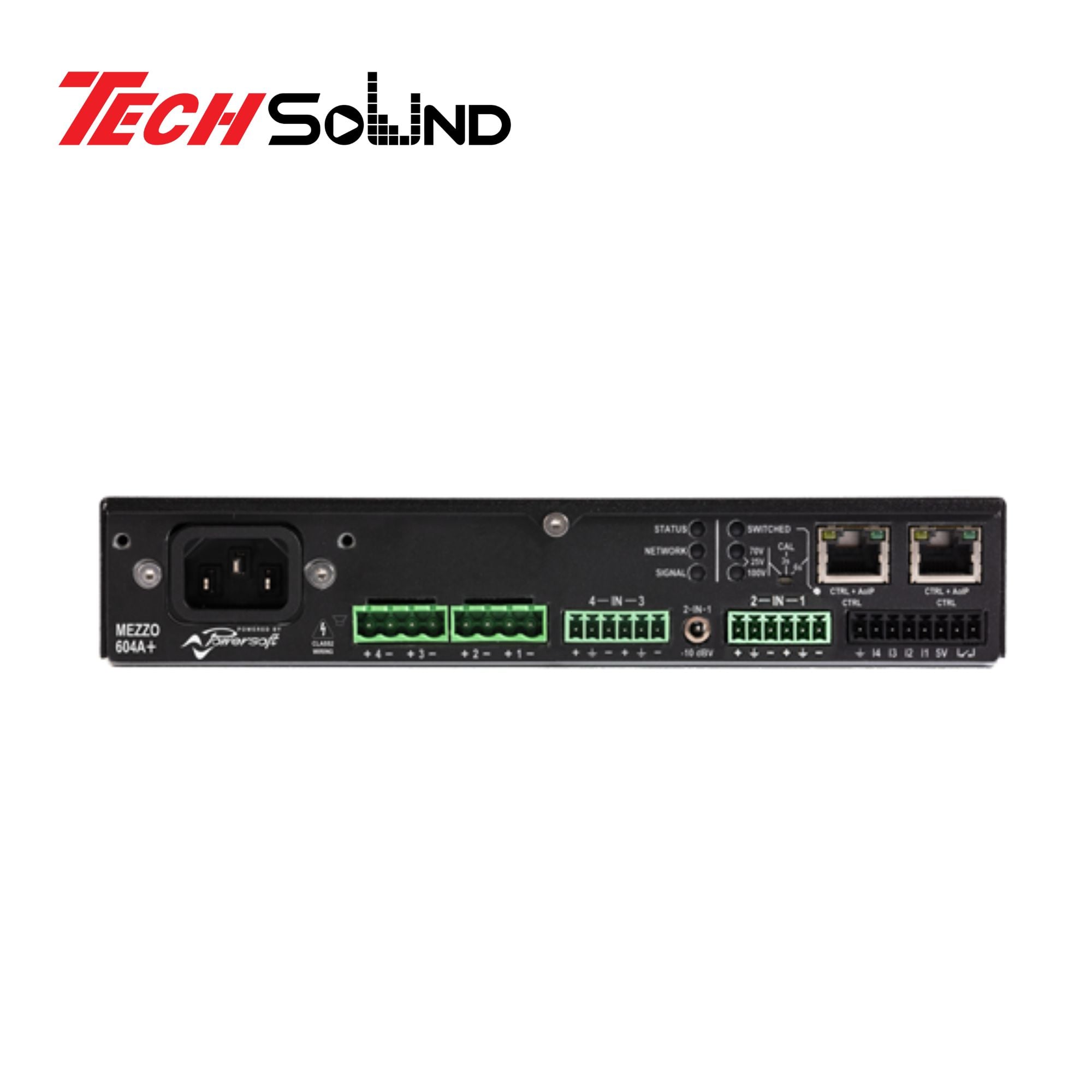 Cục đẩy công suất 4 kênh Powersoft Mezzo 604A+