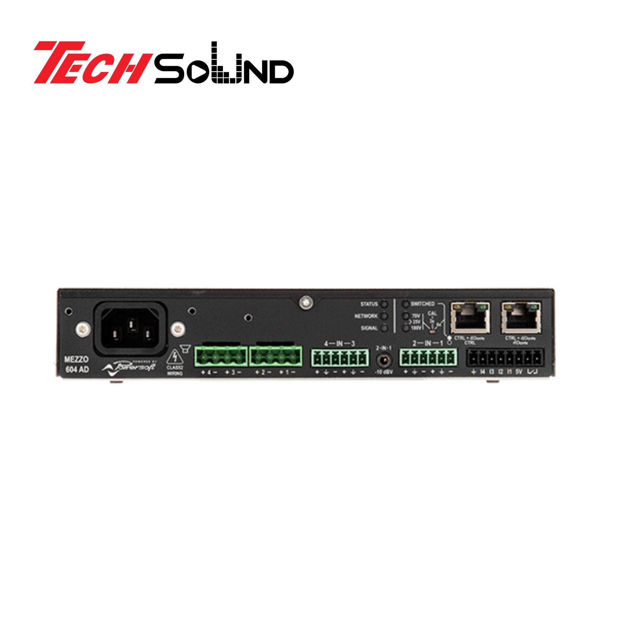 Cục đẩy công suất 4 kênh Powersoft Mezzo 604AD