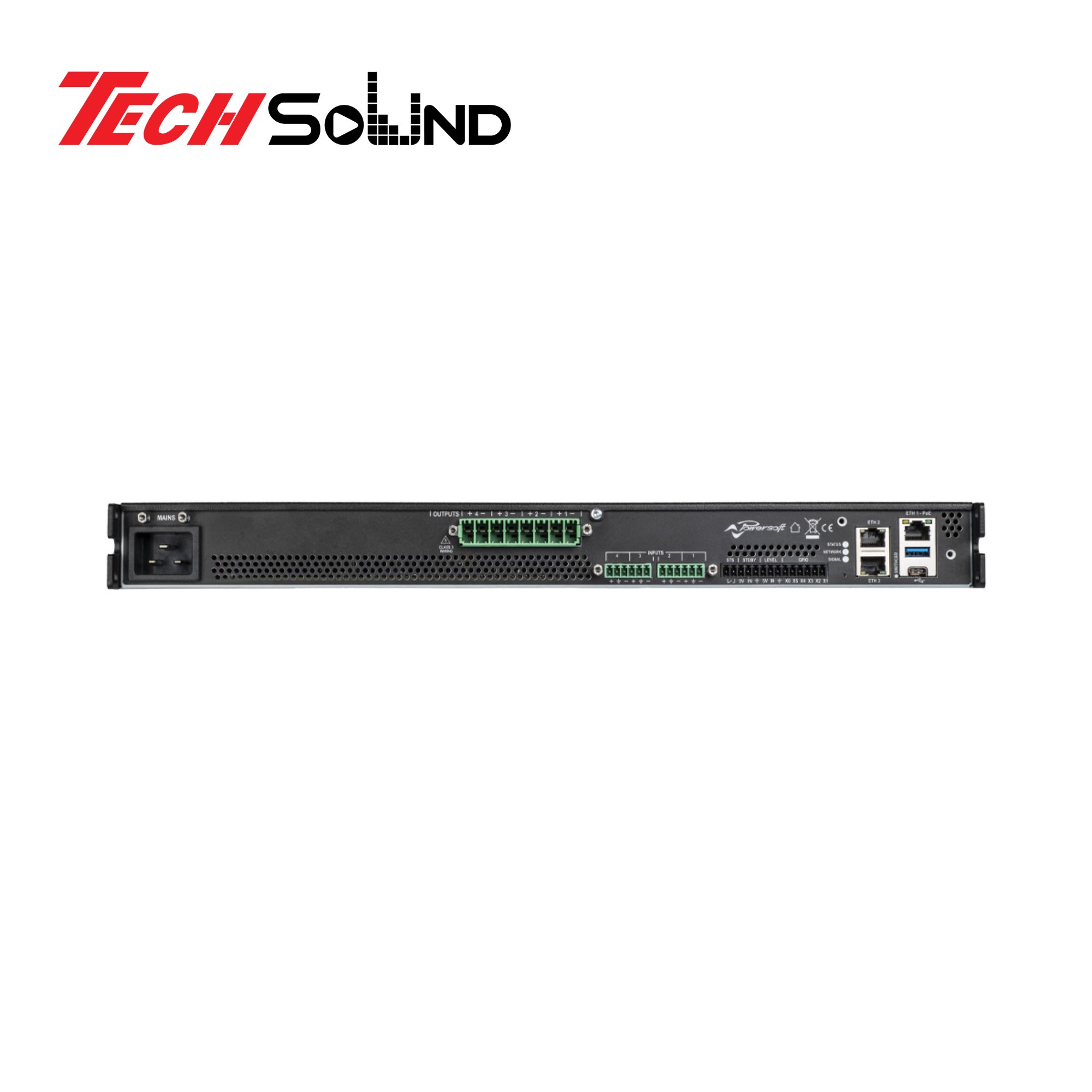 Cục đẩy công suất 4 kênh Powersoft UNICA 12K4