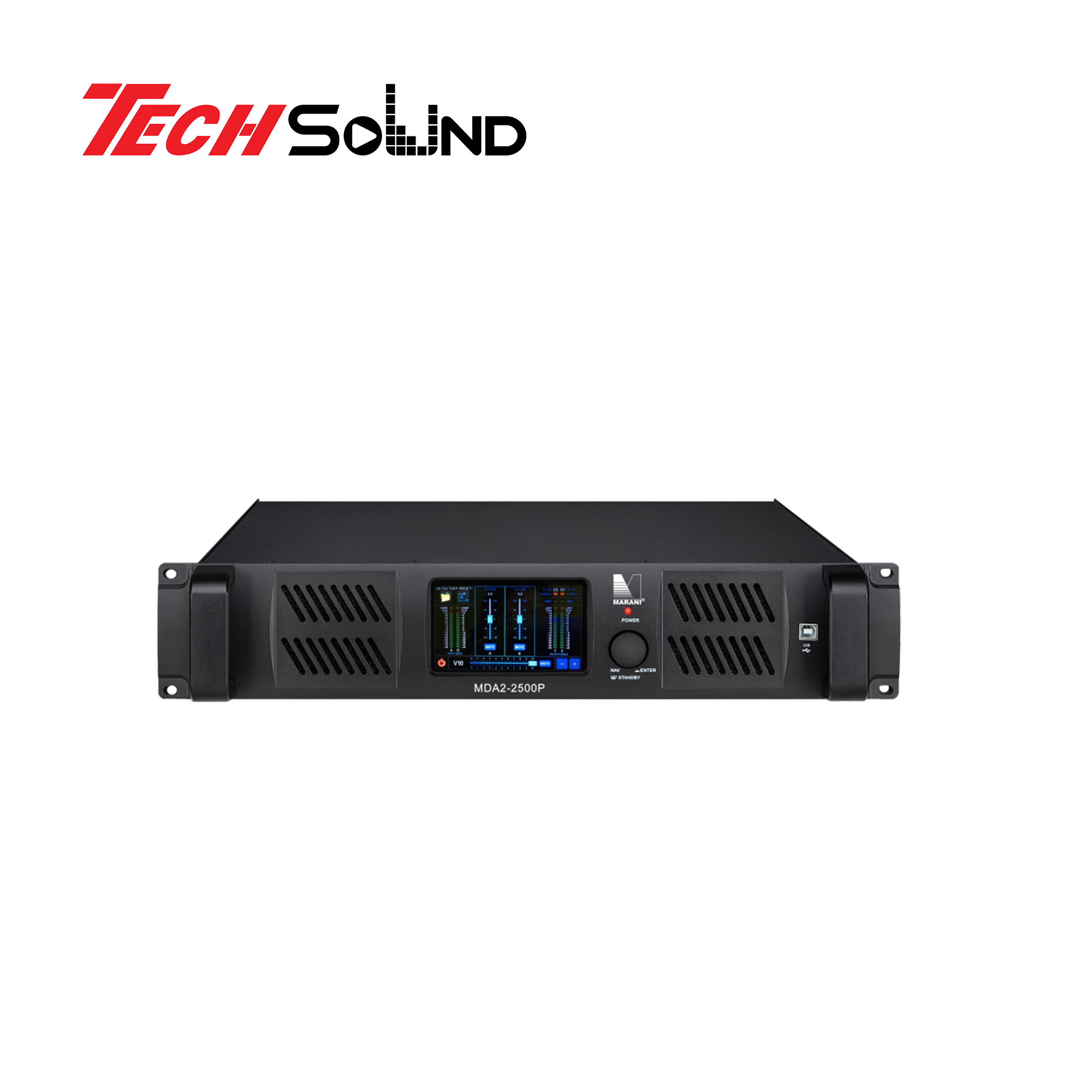 Cục đẩy công suất 2 kênh Marani MDA2 2500P