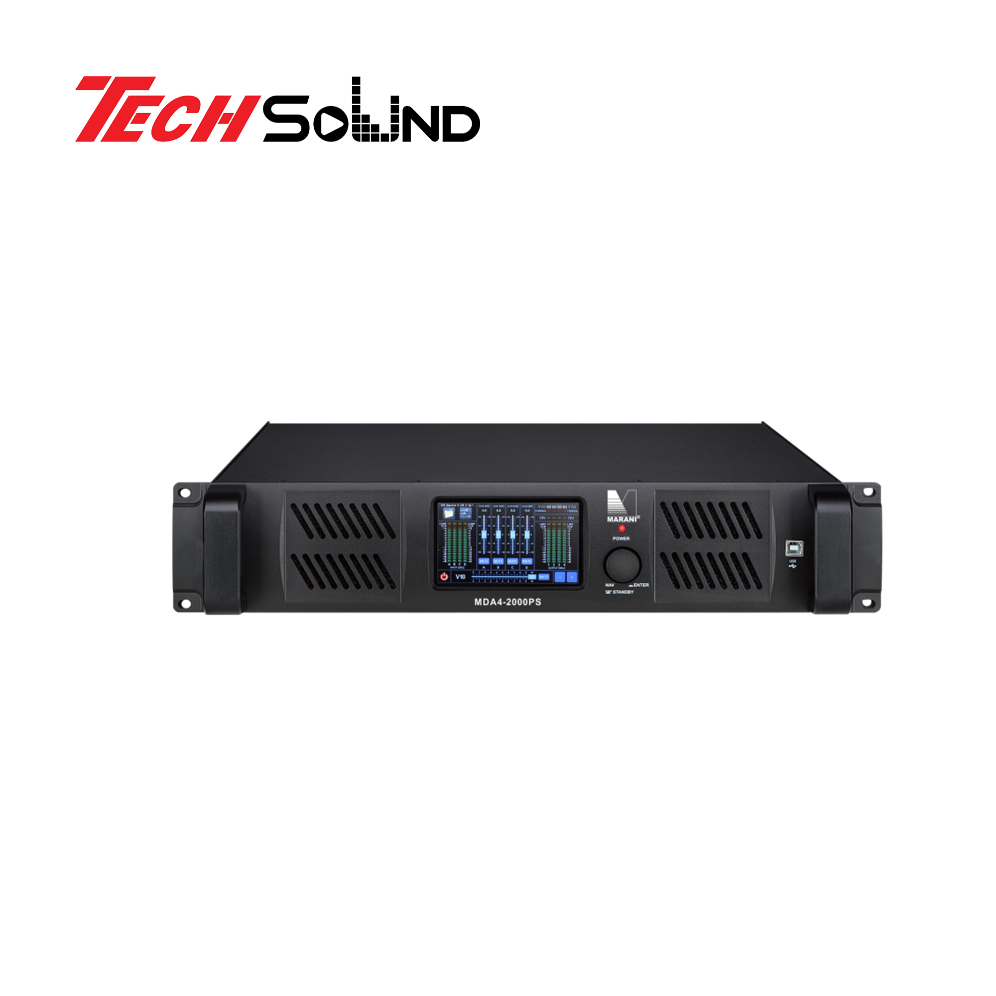 Cục đẩy công suất 4 kênh Marani MDA4 2000PS