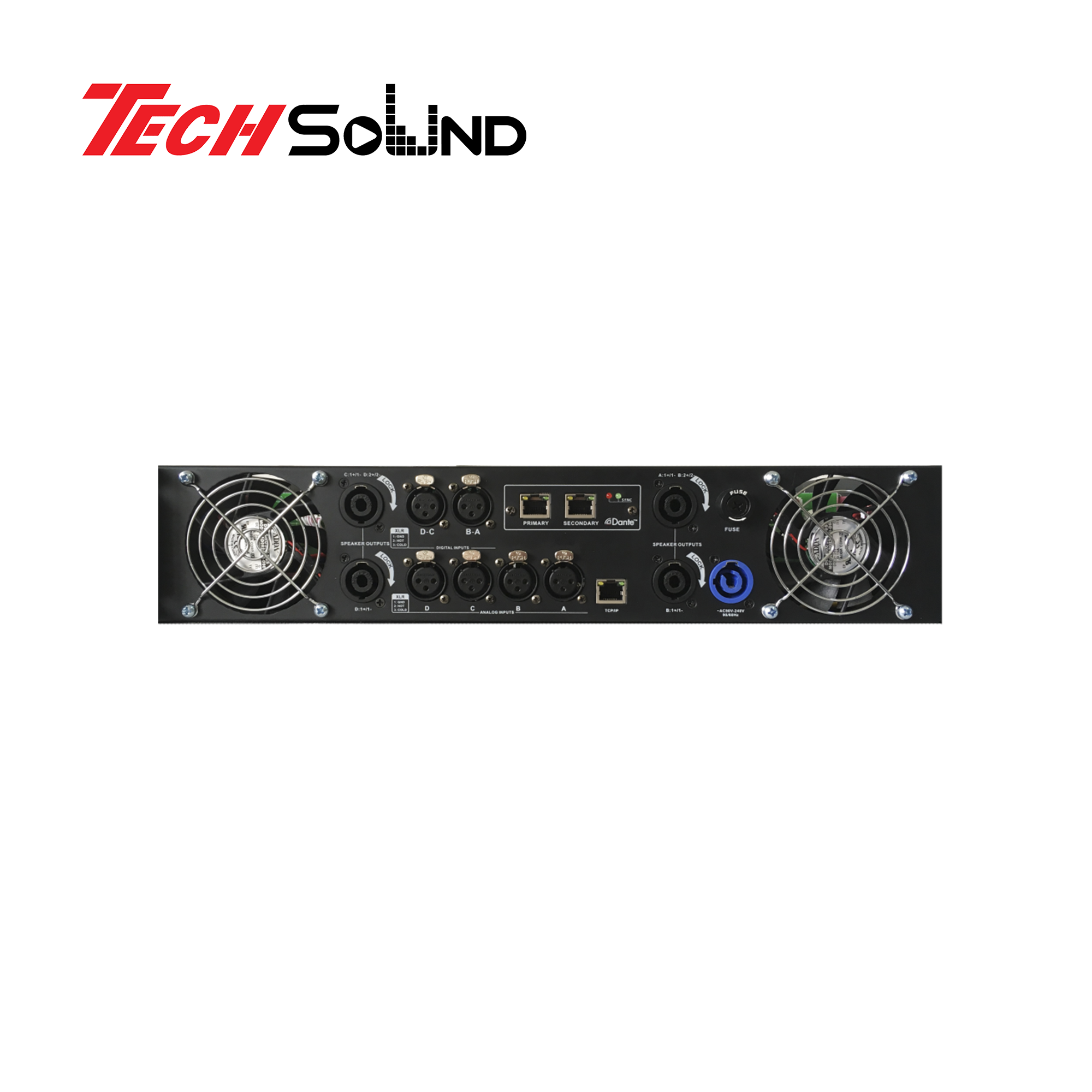 Cục đẩy công suất 4 kênh Marani MDA4 2000PS