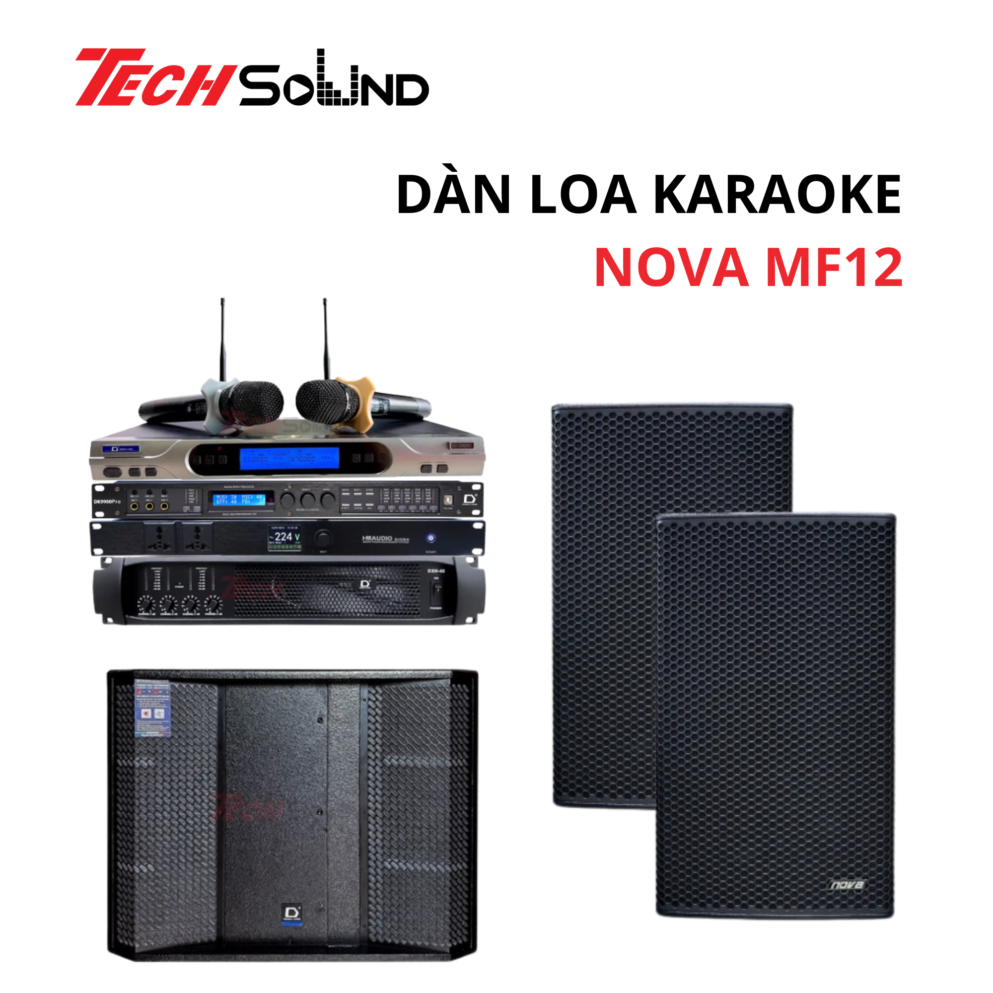 Đánh giá chi tiết về dàn Loa Karaoke Nova MF12