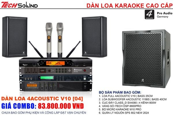 Dàn Loa 4Acoustic V10 [04]