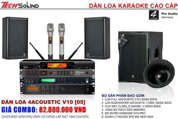 Dàn Loa 4Acoustic V10 [05]
