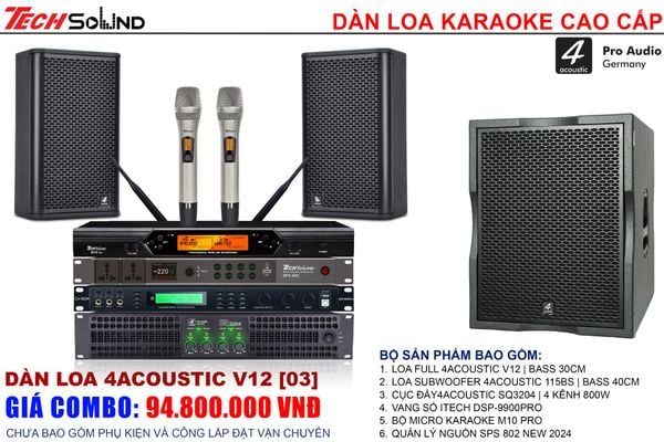 Dàn Loa 4Acoustic V12 [03]