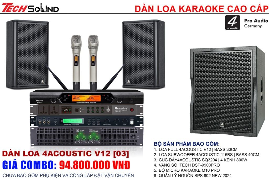 Dàn Loa 4Acoustic V12 [03]