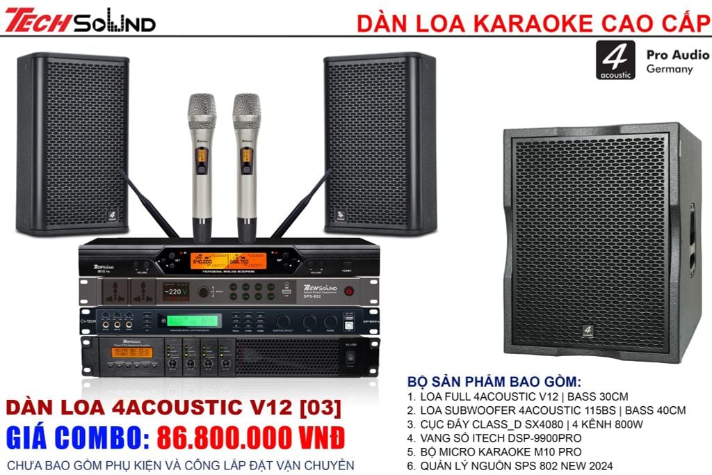 Dàn Loa 4Acoustic V12 [04]
