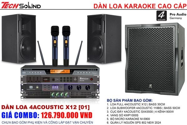 Dàn Loa 4Acoustic X12 [01]