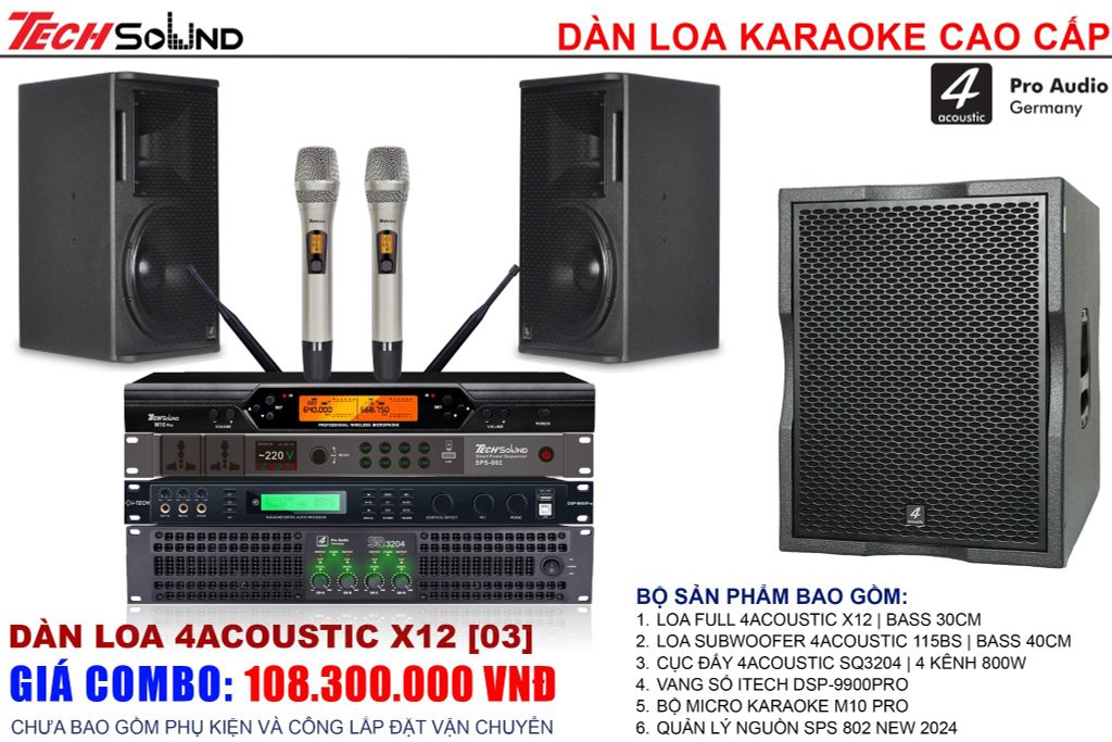 Dàn Loa 4Acoustic X12 [03]
