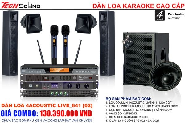Dàn Loa Column 4Acoustic Live 641 [02]