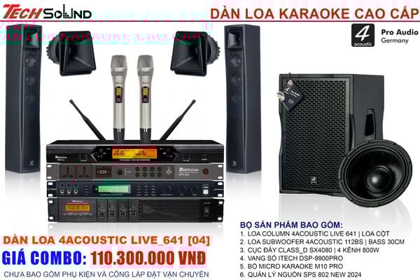 Dàn Loa Column 4Acoustic Live 641 [04]