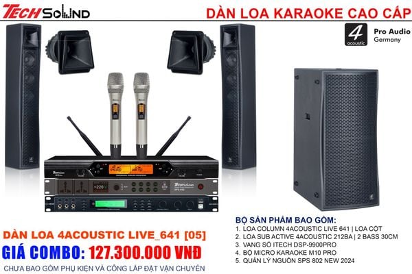 Dàn Loa Column 4Acoustic Live 641 [05]