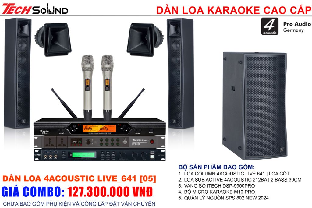 Dàn Loa Column 4Acoustic Live 641 [05]