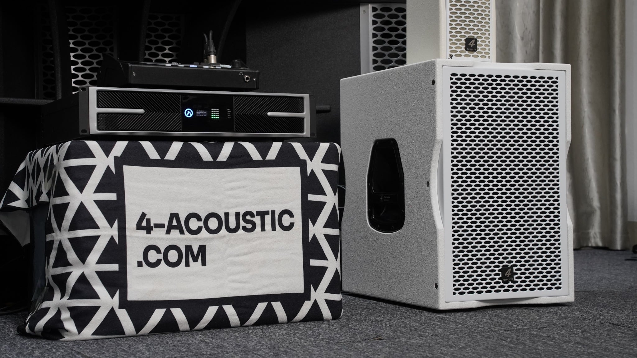 Loa Sub 4Acoustic 112BS White