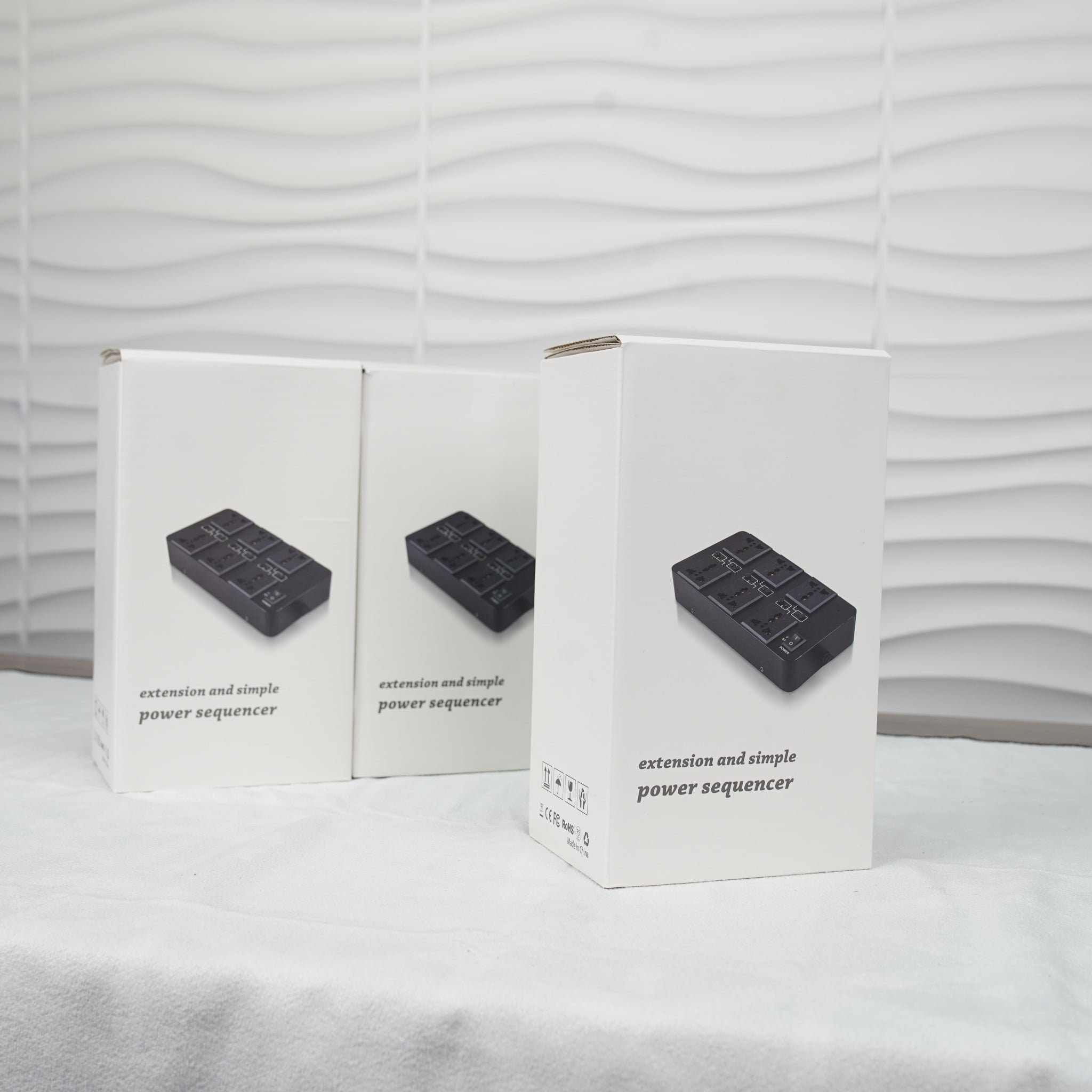 Ổ cắm điện bật tắt tự động tuần tự Techsound AC600