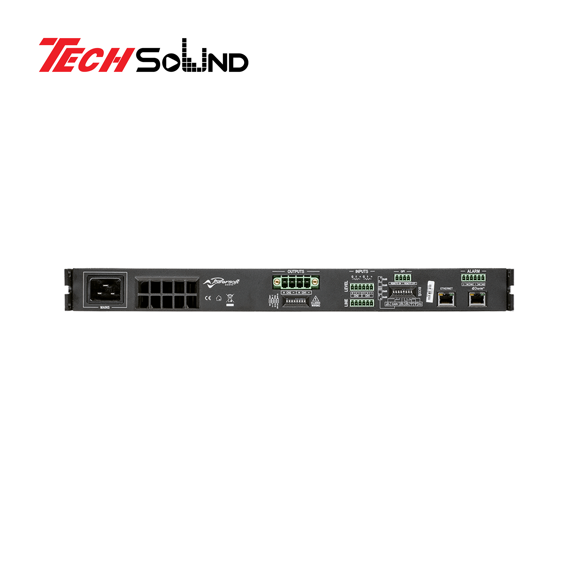 Cục đẩy 2 kênh DUECANALI 1604 DSP+D