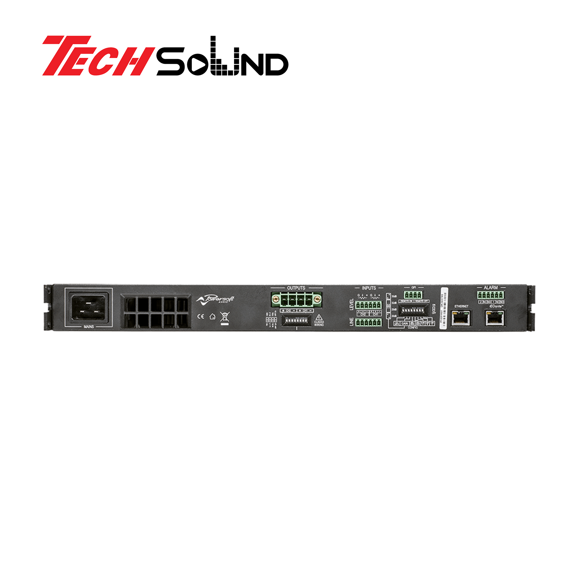 Cục đẩy 2 kênh DUECANALI 6404 DSP+D