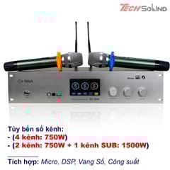 Đẩy liền Vang, Micro Itech GS-2615 New 2025