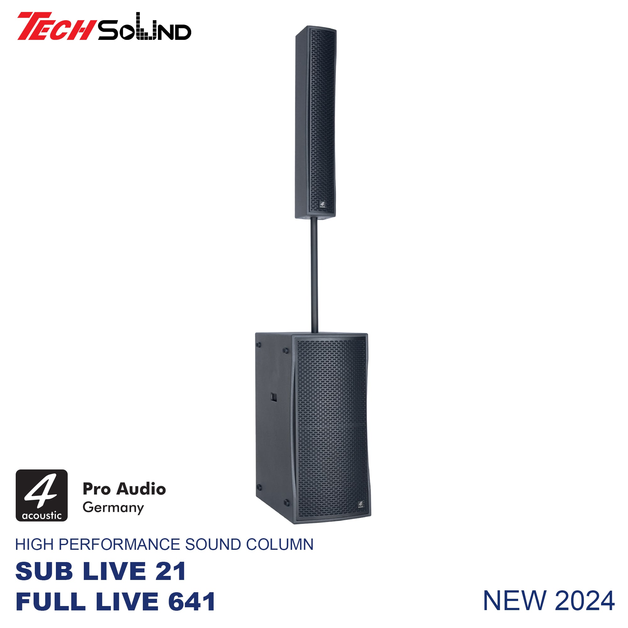 Loa Column 4Acoustic 21Live 641 Black