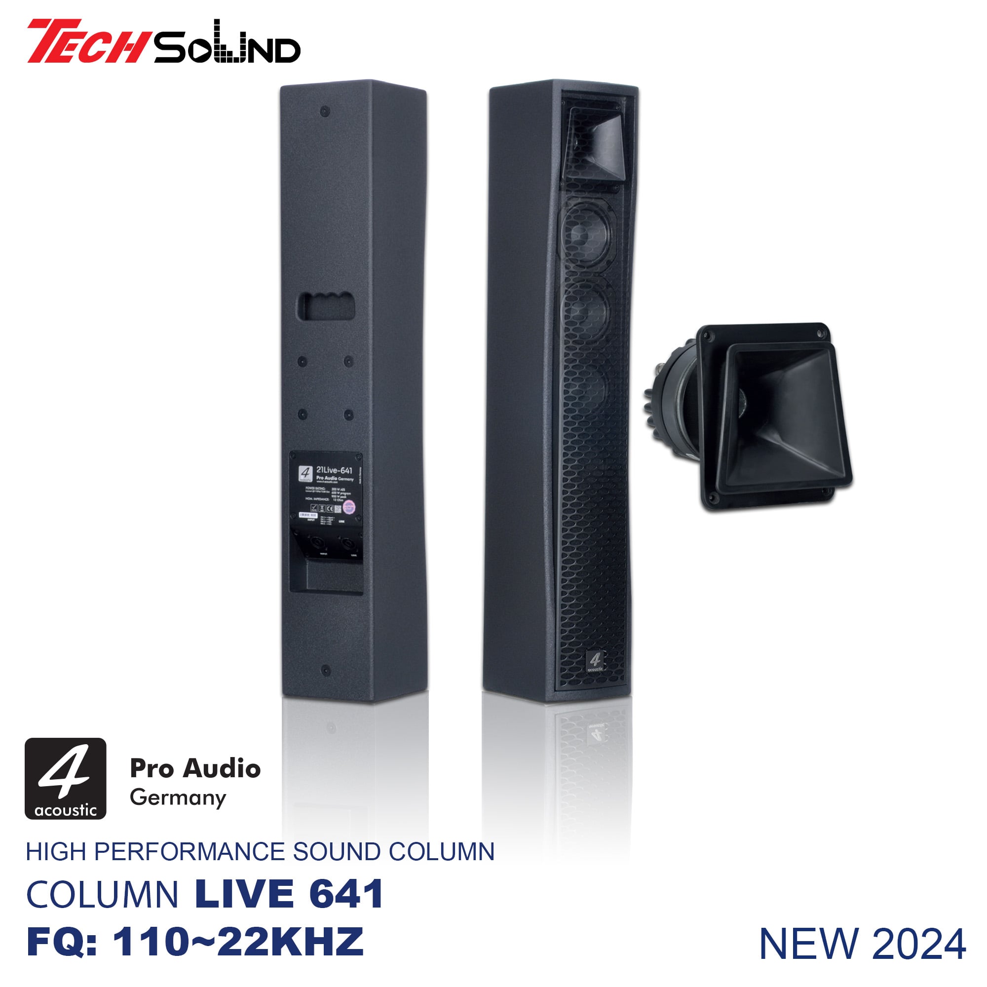 Loa Column 4Acoustic 21Live 641 Black