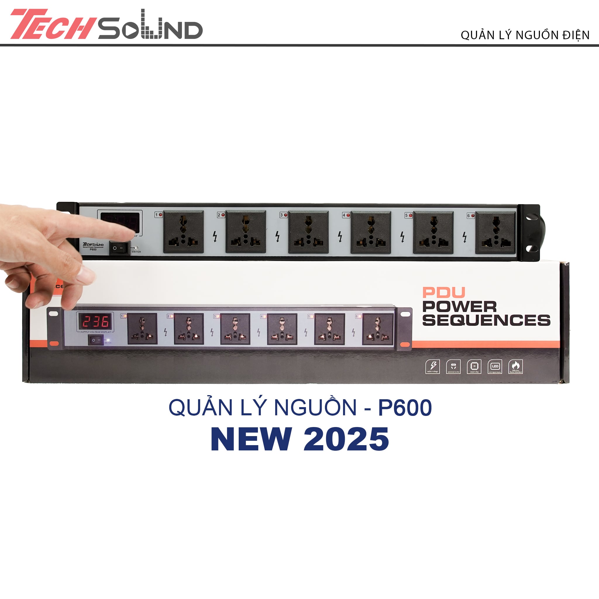 Quản lý nguồn Techsound P600
