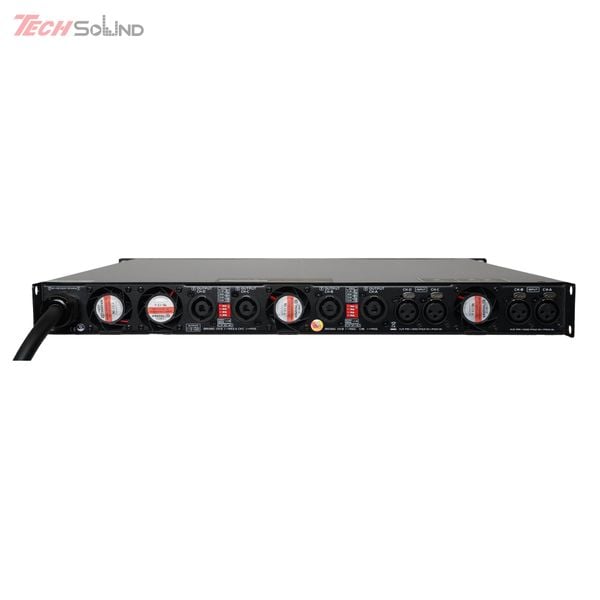 Cục đẩy 4 kênh 1U ClassD Techsound X4-2000