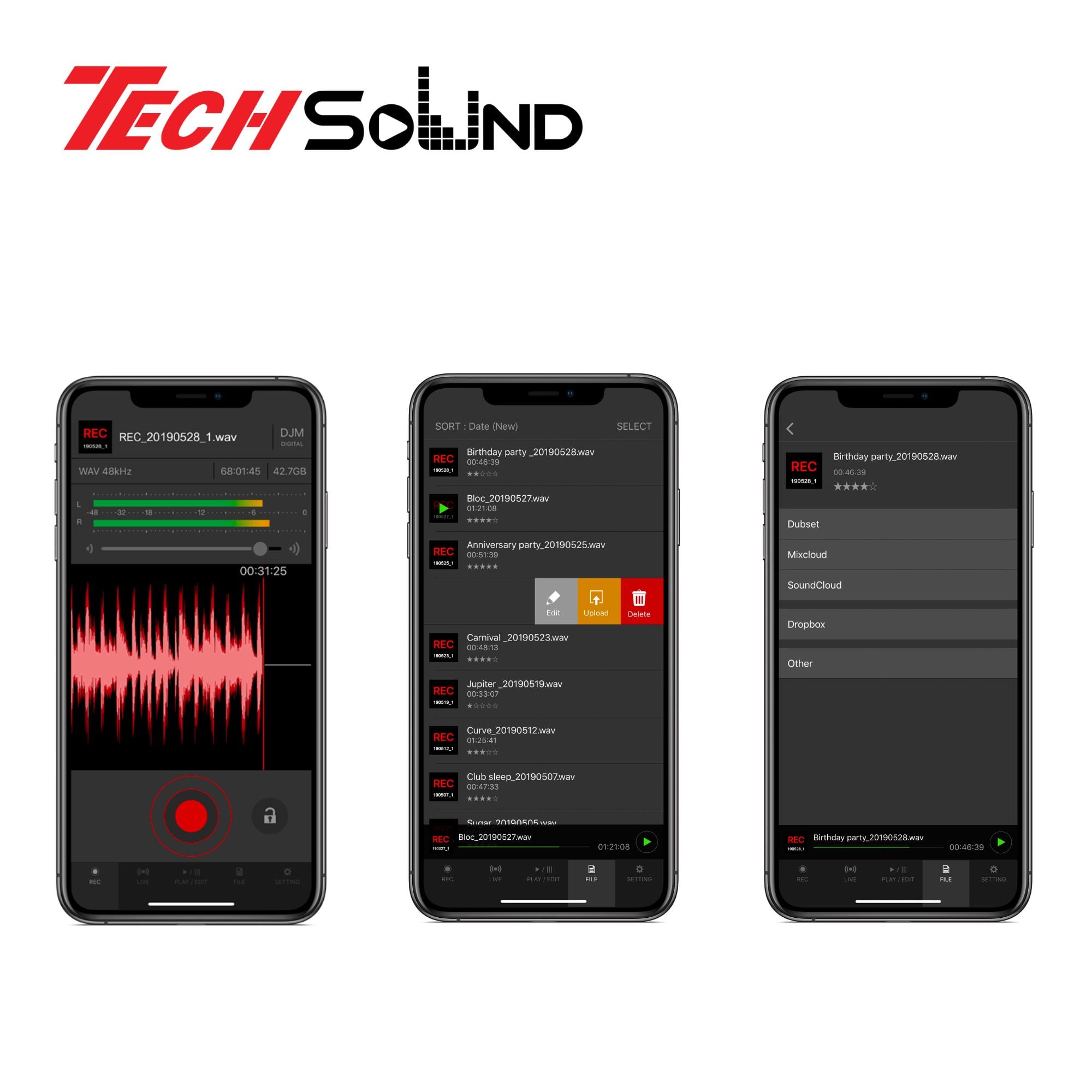 Ứng dụng ghi trộn âm thanh Pioneer DJM - REC