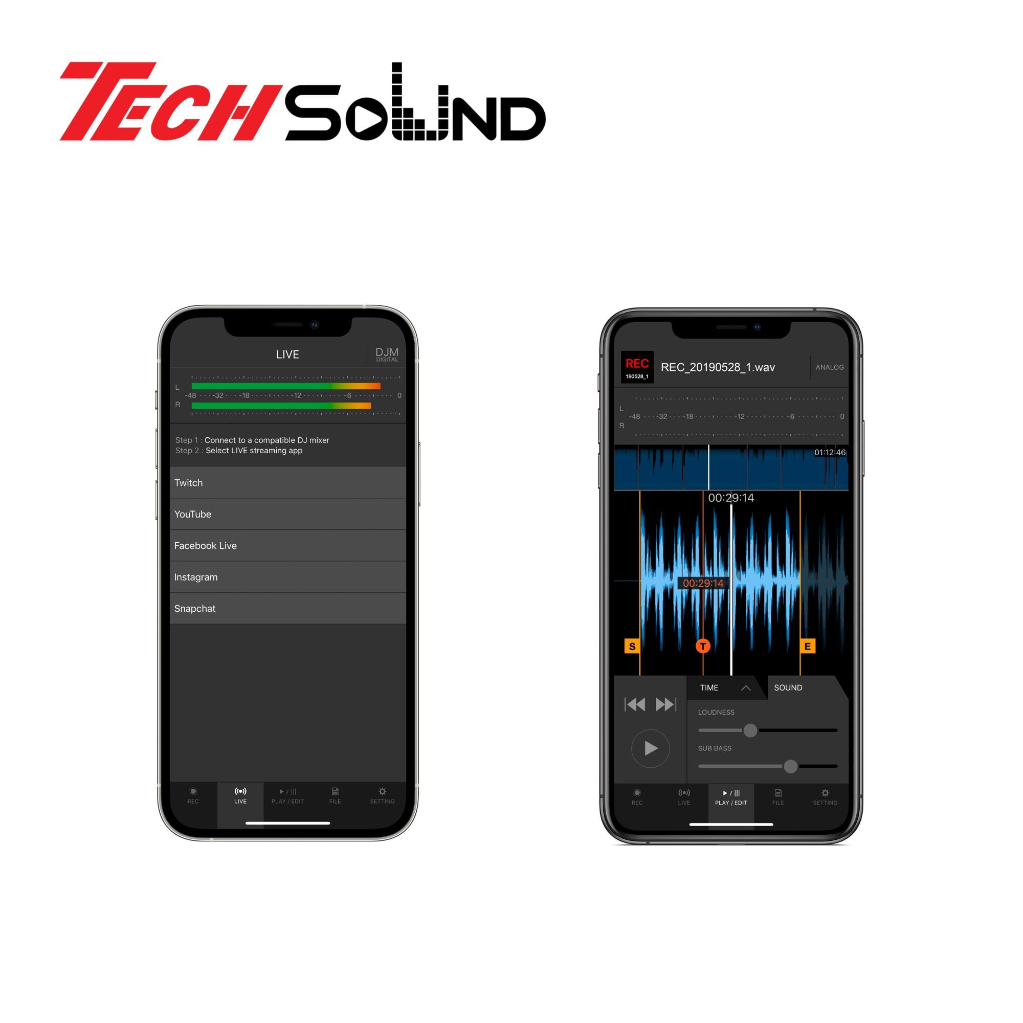 Ứng dụng ghi trộn âm thanh Pioneer DJM - REC