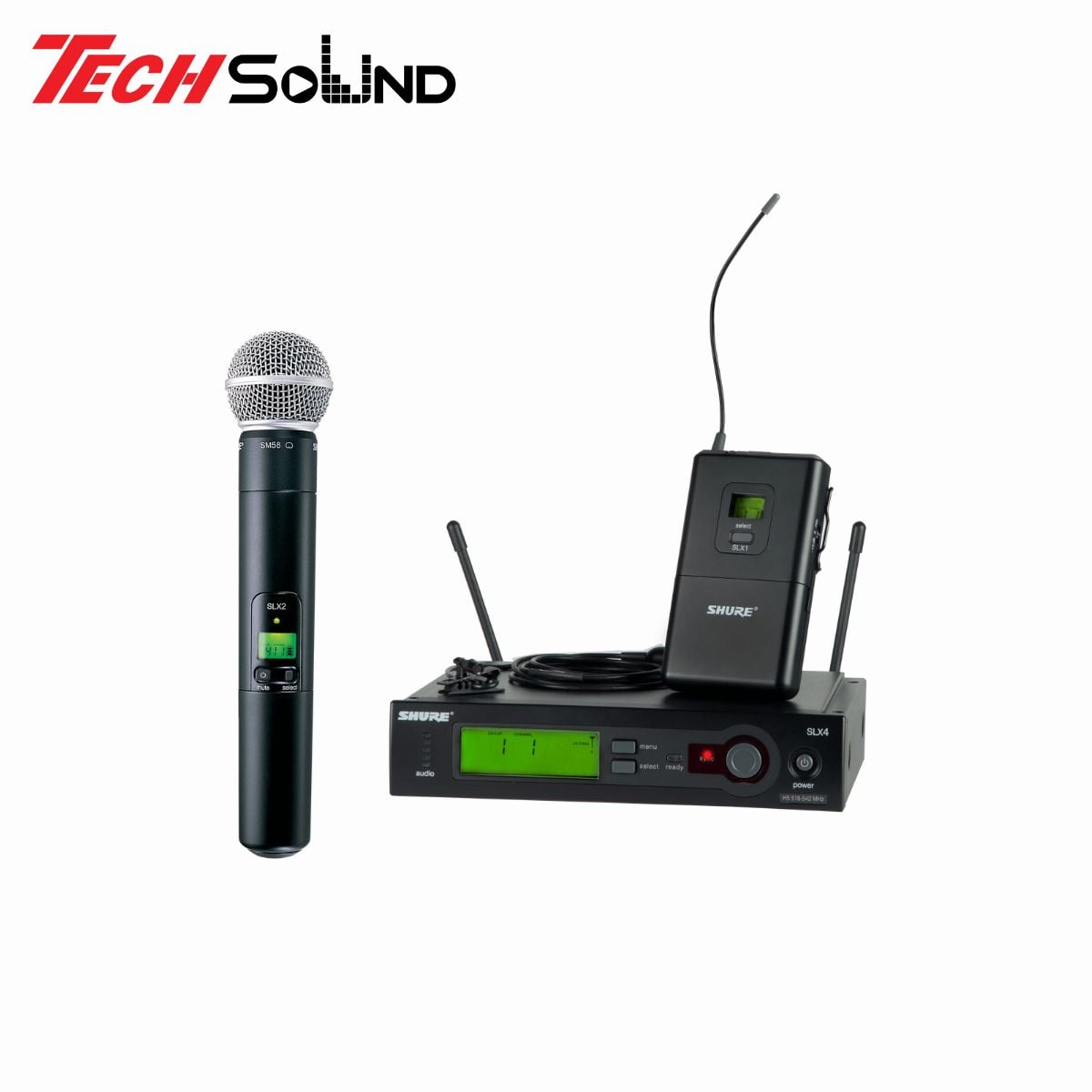 Micro không dây Shure SLX124/85/SM58