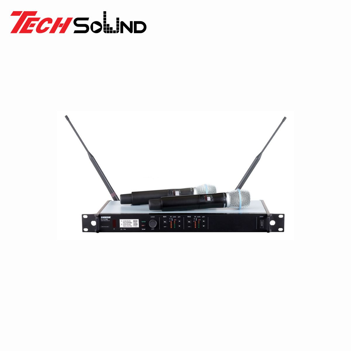 Bộ thu phát và đôi micro không dây Shure ULXD24D/B87C
