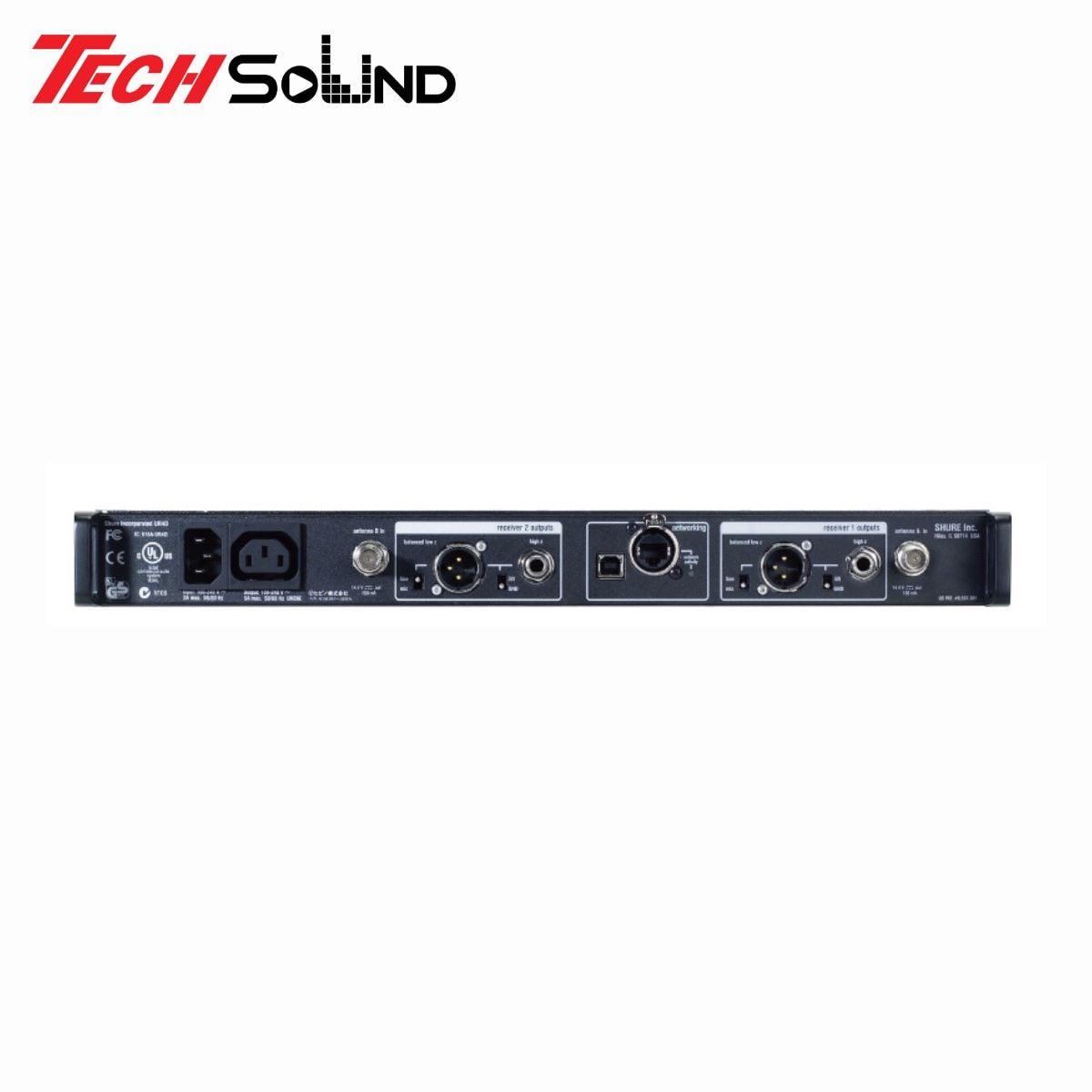 Bộ thu không dây Shure UR4D