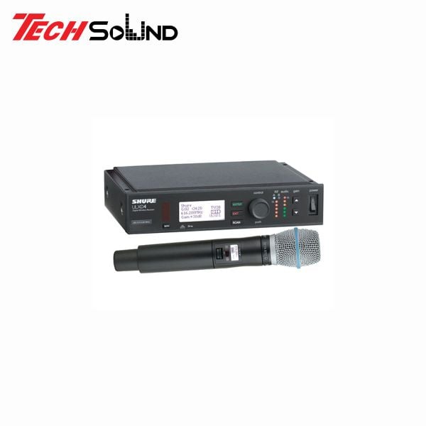 Bộ thu Digital và bộ phát đôi micro không dây cầm tay Shure ULXD24/B87C