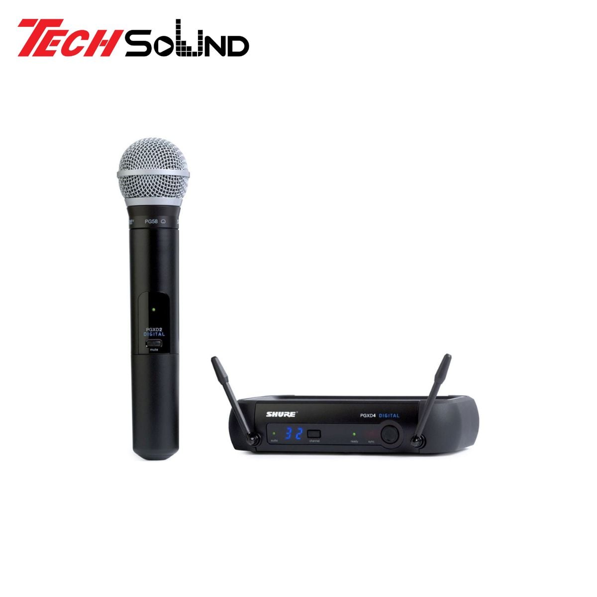 Bộ thu phát và micro không dây Shure PGX24E/PG58