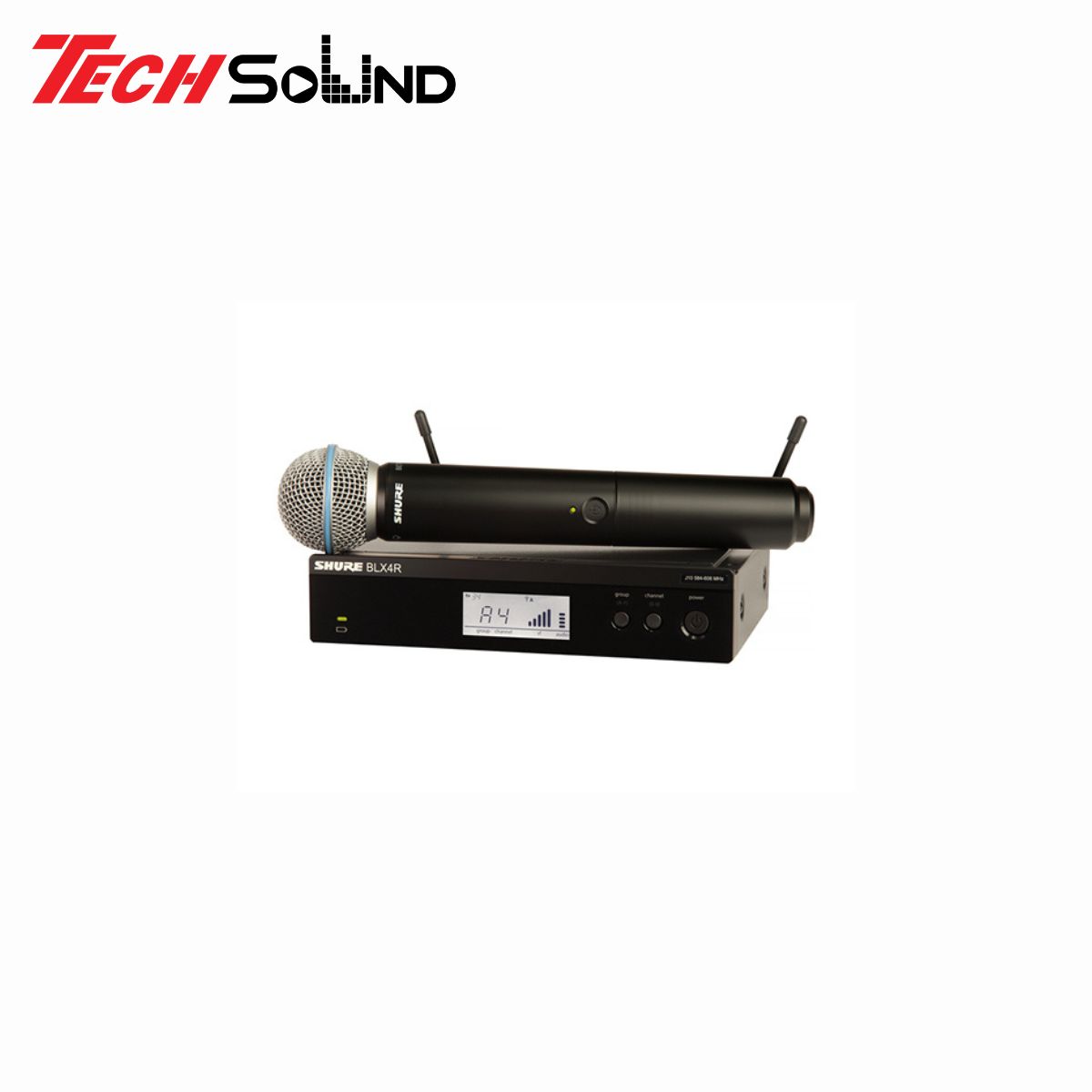 Bộ thu phát và micro không dây Shure BLX24R/B58