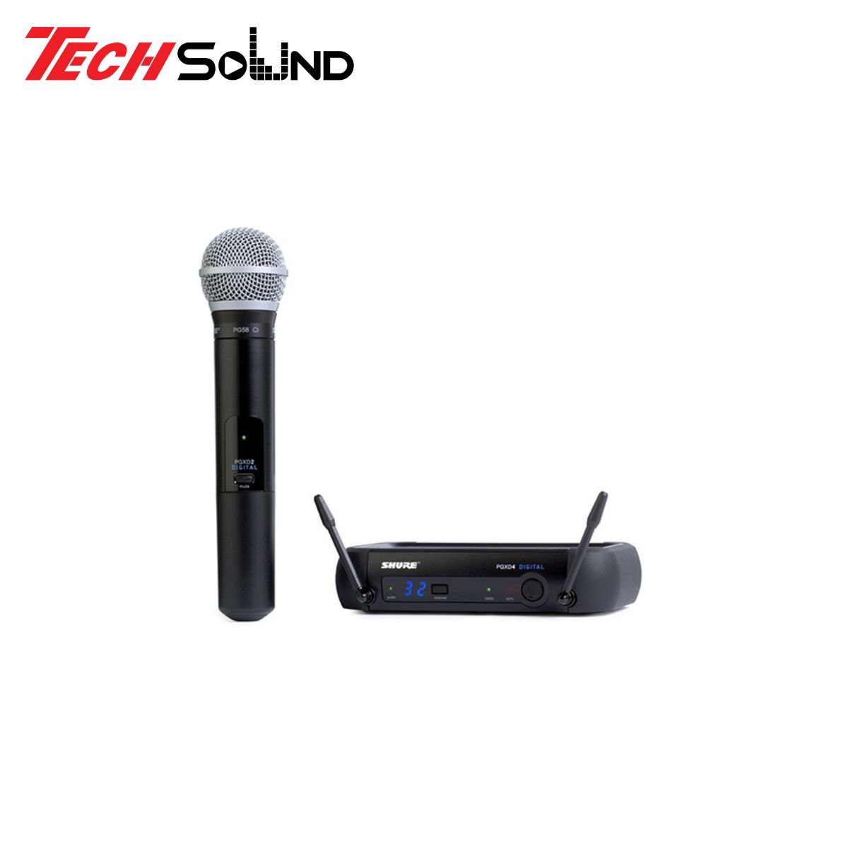 Bộ thu phát và micro không dây Shure PGXD24/PG58