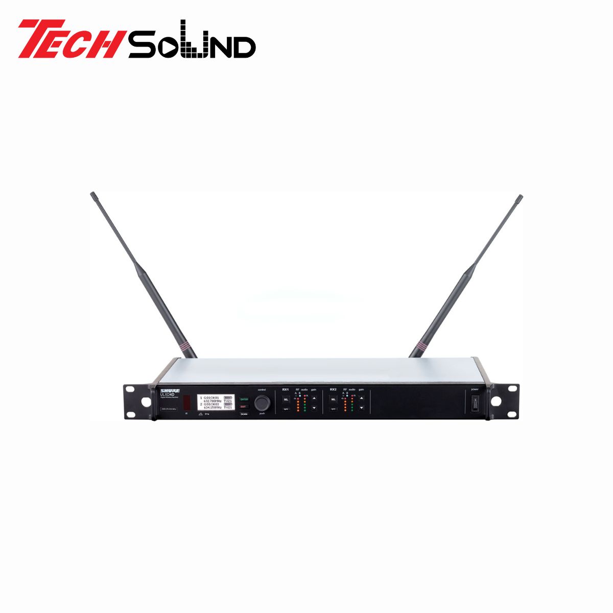 Bộ thu phát kèm đôi micro không dây Shure ULXD24D/KSM9