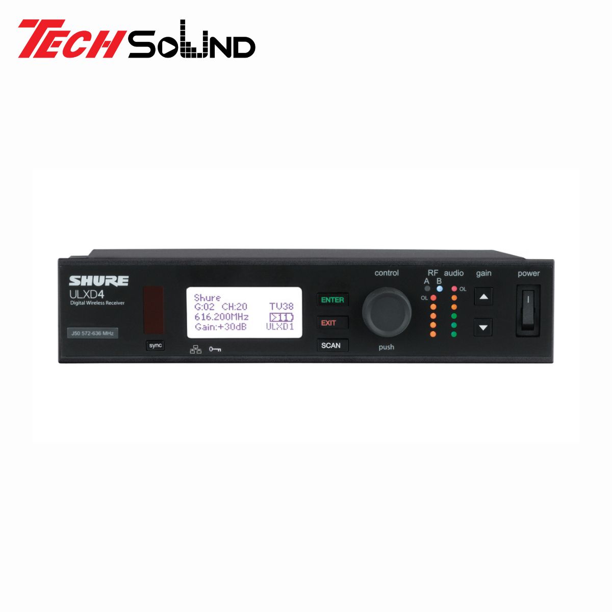 Receiver digital wireless Shure ULXD4A