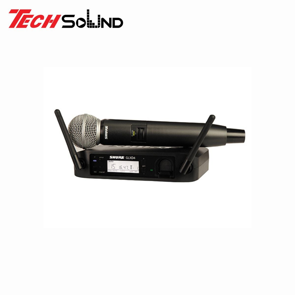 Bộ thu Digital và bộ phát micro không dây Shure GLXD24/SM58