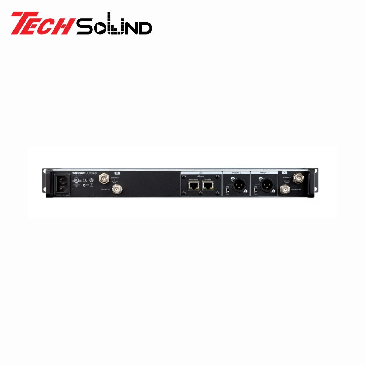 Bộ thu Digital 2 kênh Shure ULXD4D