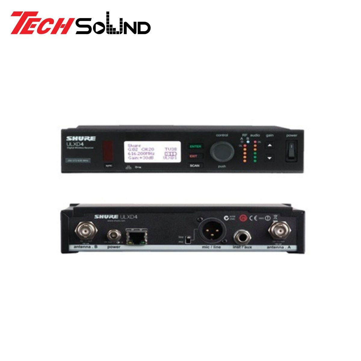 Bộ thu không dây digital Shure ULXD4