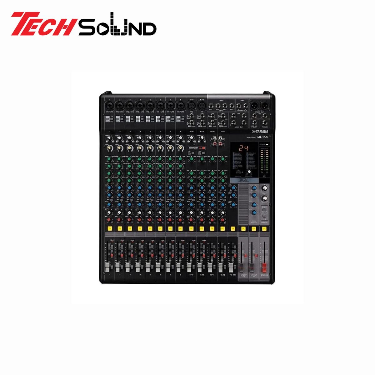 Mixer Yamaha 16 kênh Analog MG 16X
