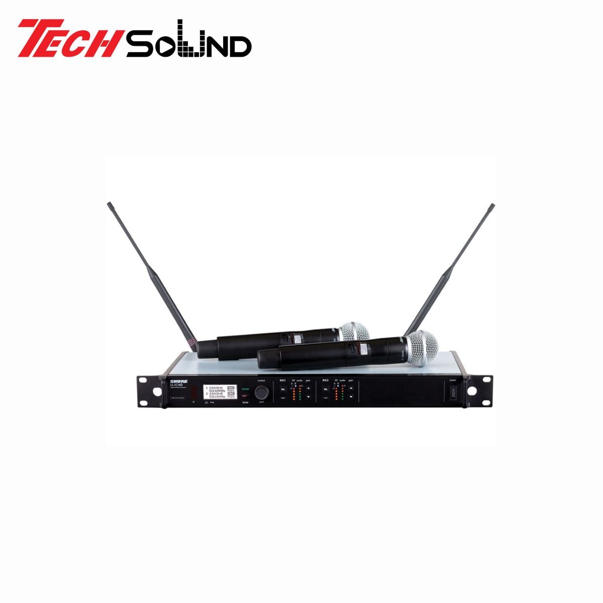 Bộ thu phát đôi kèm micro không dây Shure ULXD24D/SM58