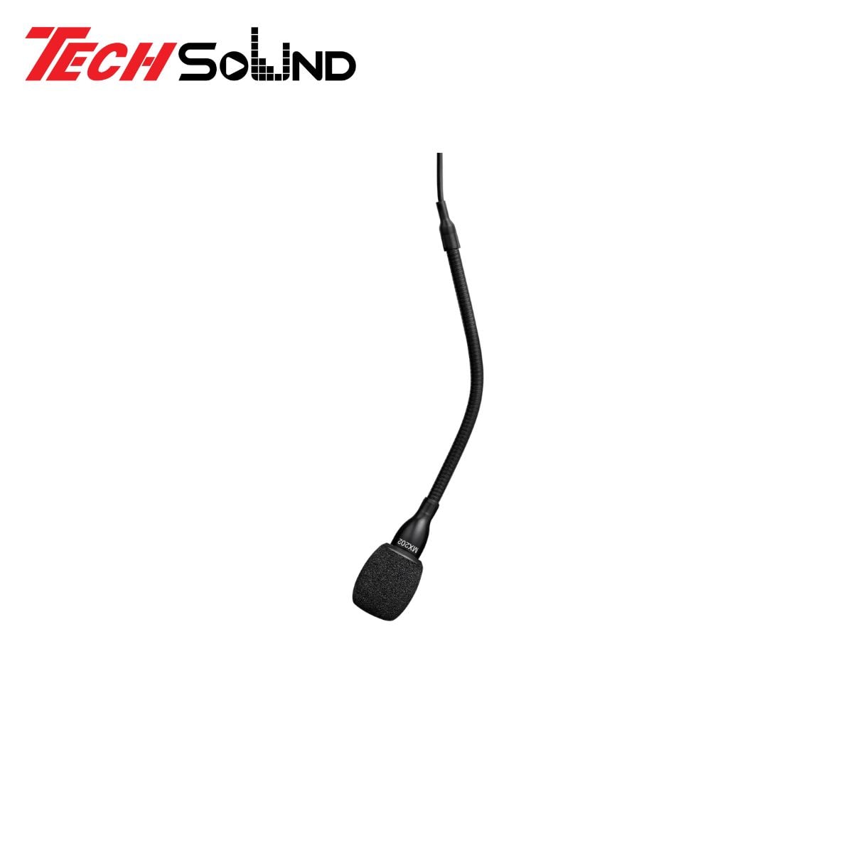 Đầu micro gập cổ Shure MX202 BS