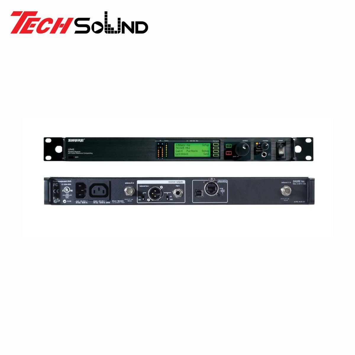 Bộ thu không dây Shure UR4S