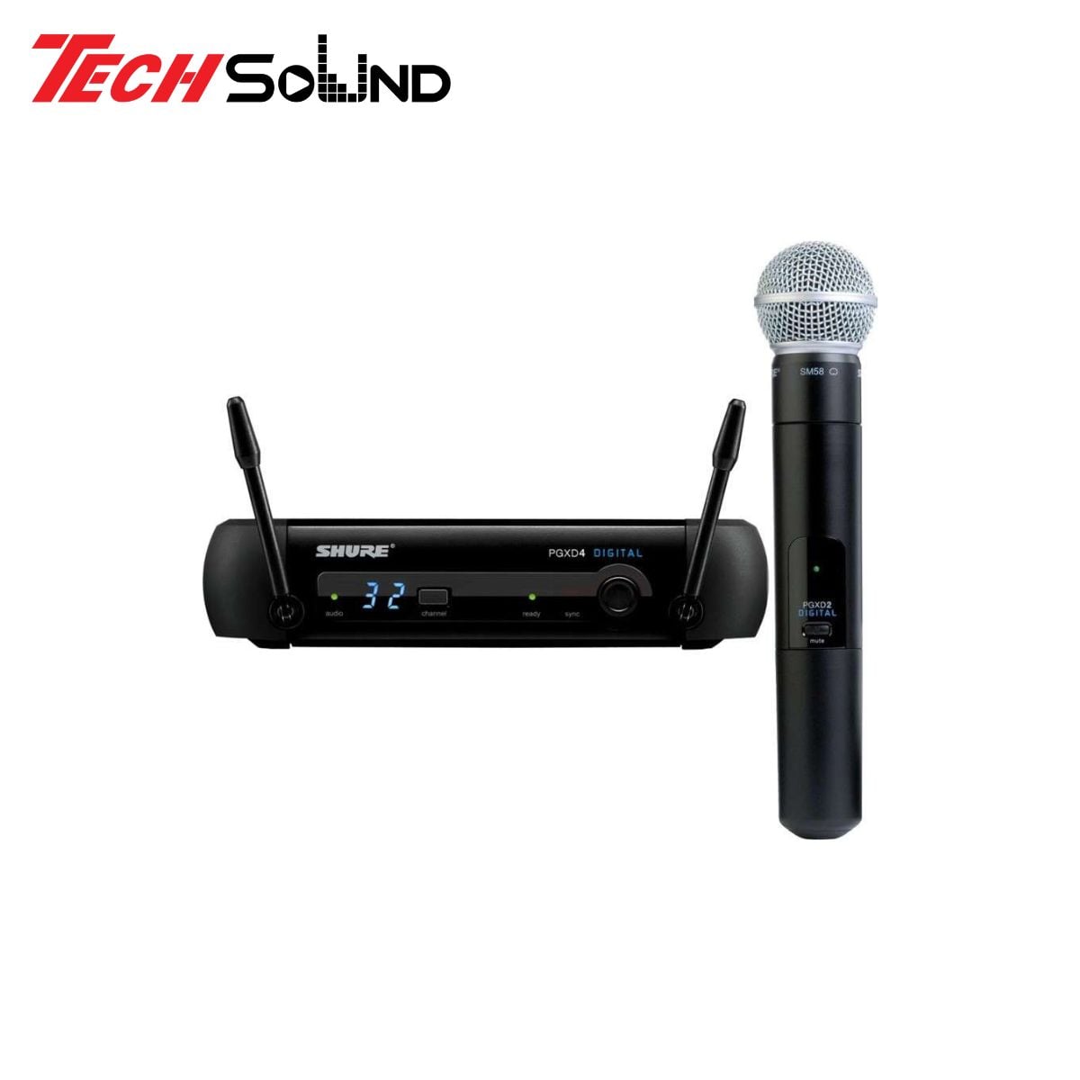 Bộ thu phát và micro không dây Shure PGXD24/SM58