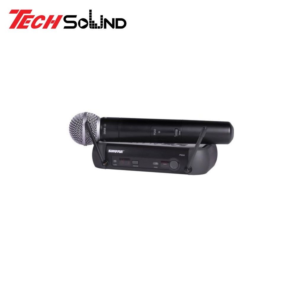 Bộ thu phát và micro không dây Shure PGX24E/SM58
