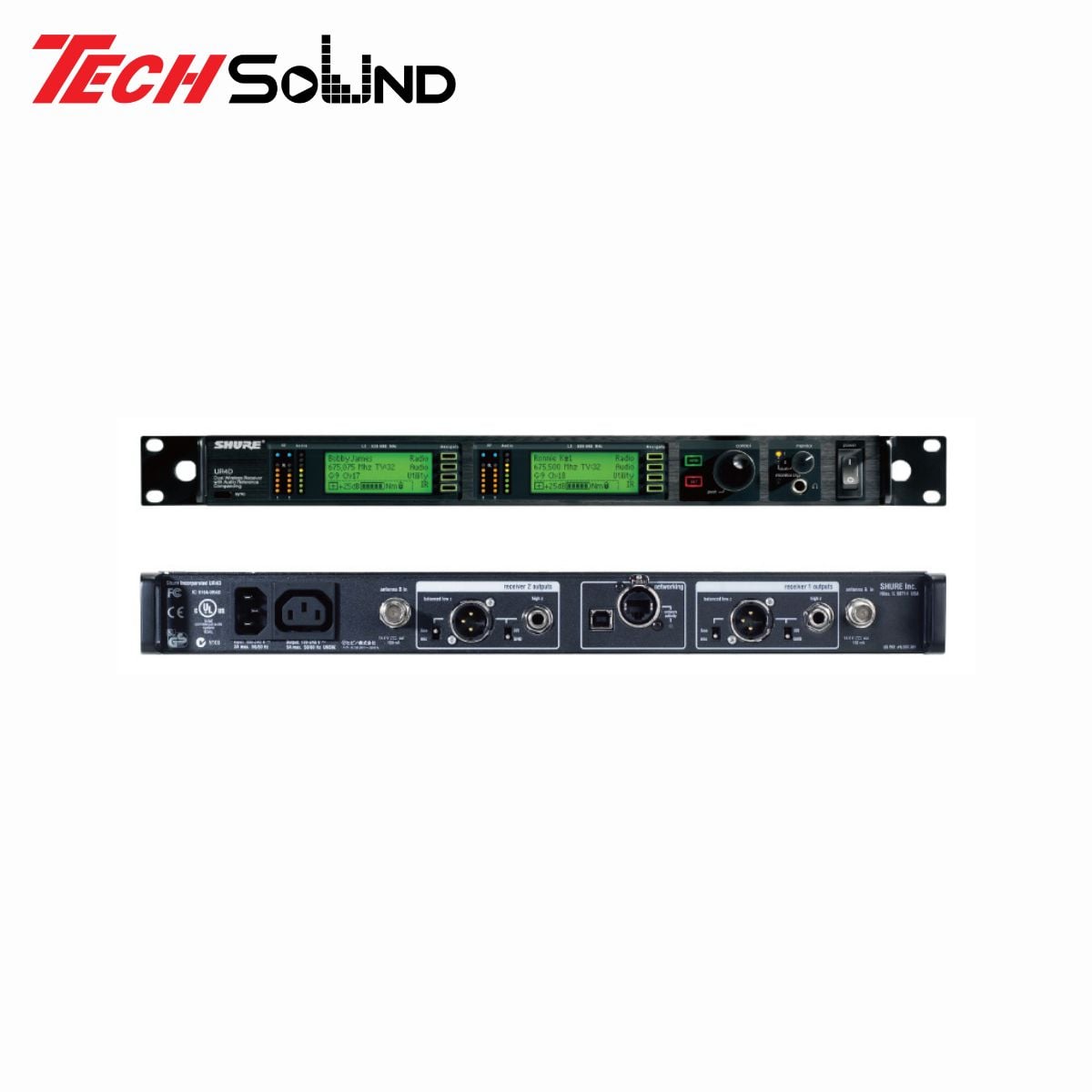 Bộ thu không dây Shure UR4D