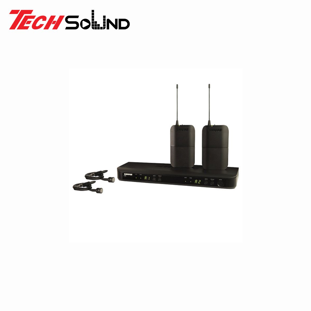 bộ thu phát đôi và micro không dây Shure BLX188A/PG85