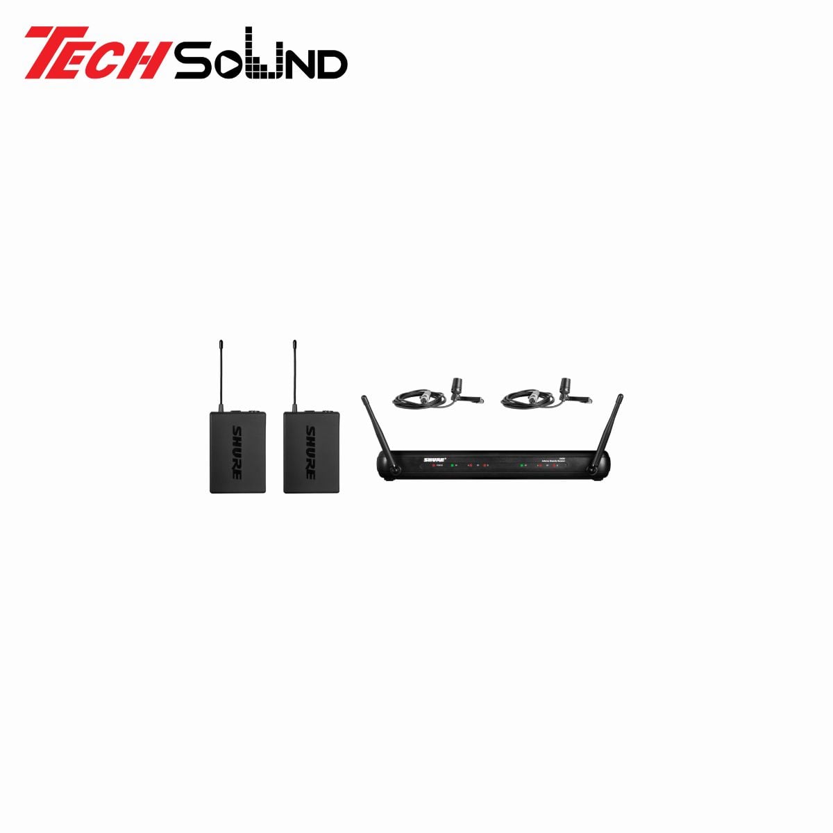 Bộ thu phát kèm micro không dây Shure SVX188/CVL Dual